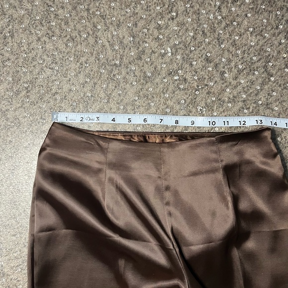 Two Piece Satin Pant Set - Picture 9 of 11